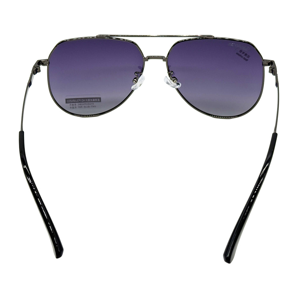 Sunglasses | Metal | Grey Purple | UN1340/C4