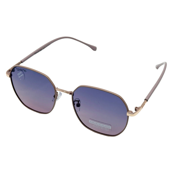 Sunglasses | Metal  Pink | Blue Grey | UN3166/P