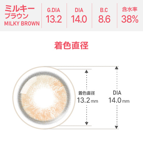 Astigram｜Milky Brown 彩色散光隱形眼鏡