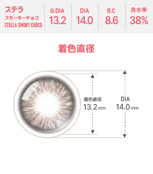 Astigram｜Stella Smoky Choco 彩色散光隱形眼鏡