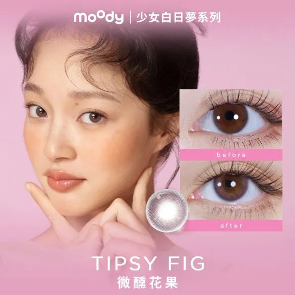 Moody｜少女白日夢系列 日拋彩色隱形眼鏡｜10片