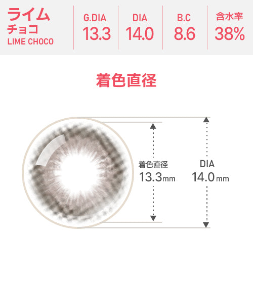 Astigram｜Lime Choco 彩色散光隱形眼鏡