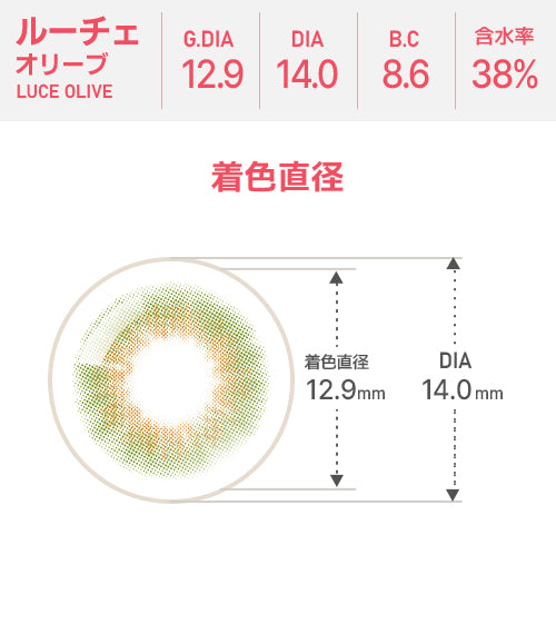 Astigram｜Luce Olive 彩色散光隱形眼鏡