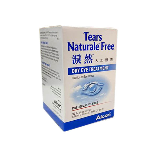 Alcon｜Tears Naturale Free 淚然人工淚液｜32支