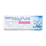 Seed｜1Day Pure View Support 日拋隱形眼鏡｜32片