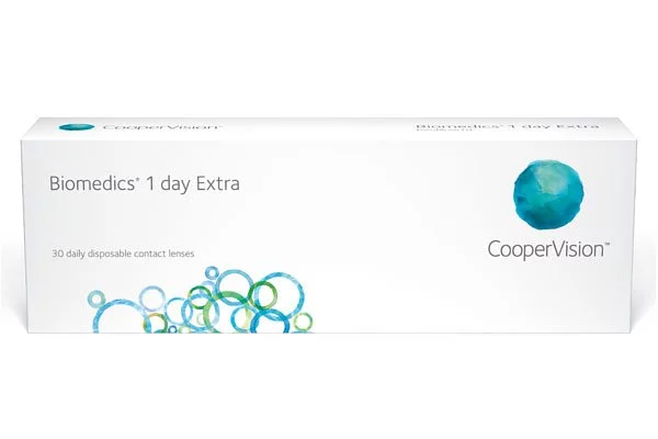 CooperVision｜Biomedics 1 Day Extra 日拋隱形眼鏡｜30片