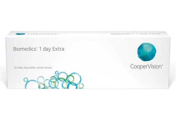 COOPERVISION BIOMEDICS 1 DAY EXTRA | 每日即棄隱形眼鏡 30片