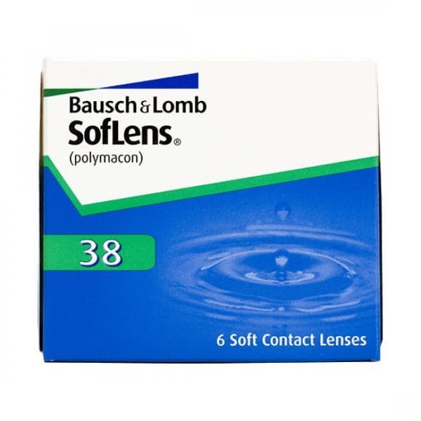 博士倫B&L｜Soflens 38 月拋隱形眼鏡｜6片