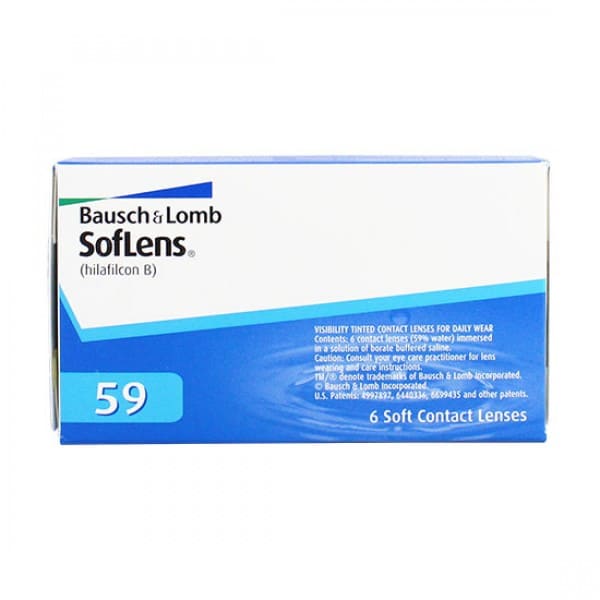 博士倫B&L｜Soflens 59 雙週拋隱形眼鏡｜6片