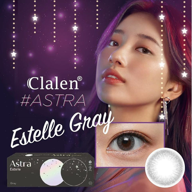 Clalen Astra Estelle Gray - 彩色隱形眼鏡 | 每日拋棄型 30片