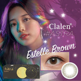 Clalen Astra Estelle Brown - 彩色隱形眼鏡 | 每日拋棄型30片