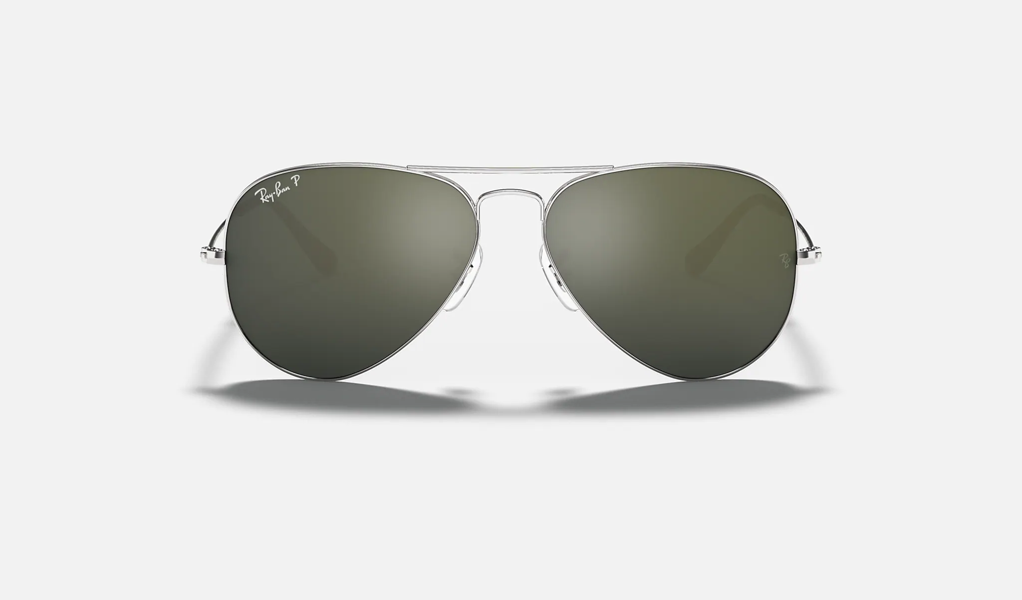 Ray-Ban | AVIATOR CLASSIC | SILVER | Grey Mirror with Polarized