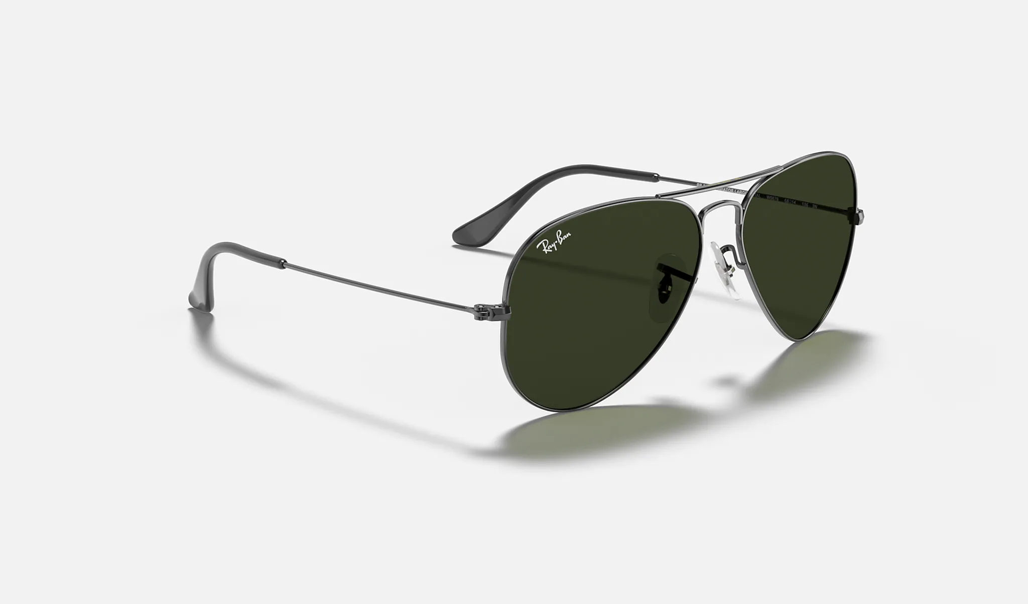 Ray-Ban | AVIATOR CLASSIC | GUNMETAL | Green Classic G-15