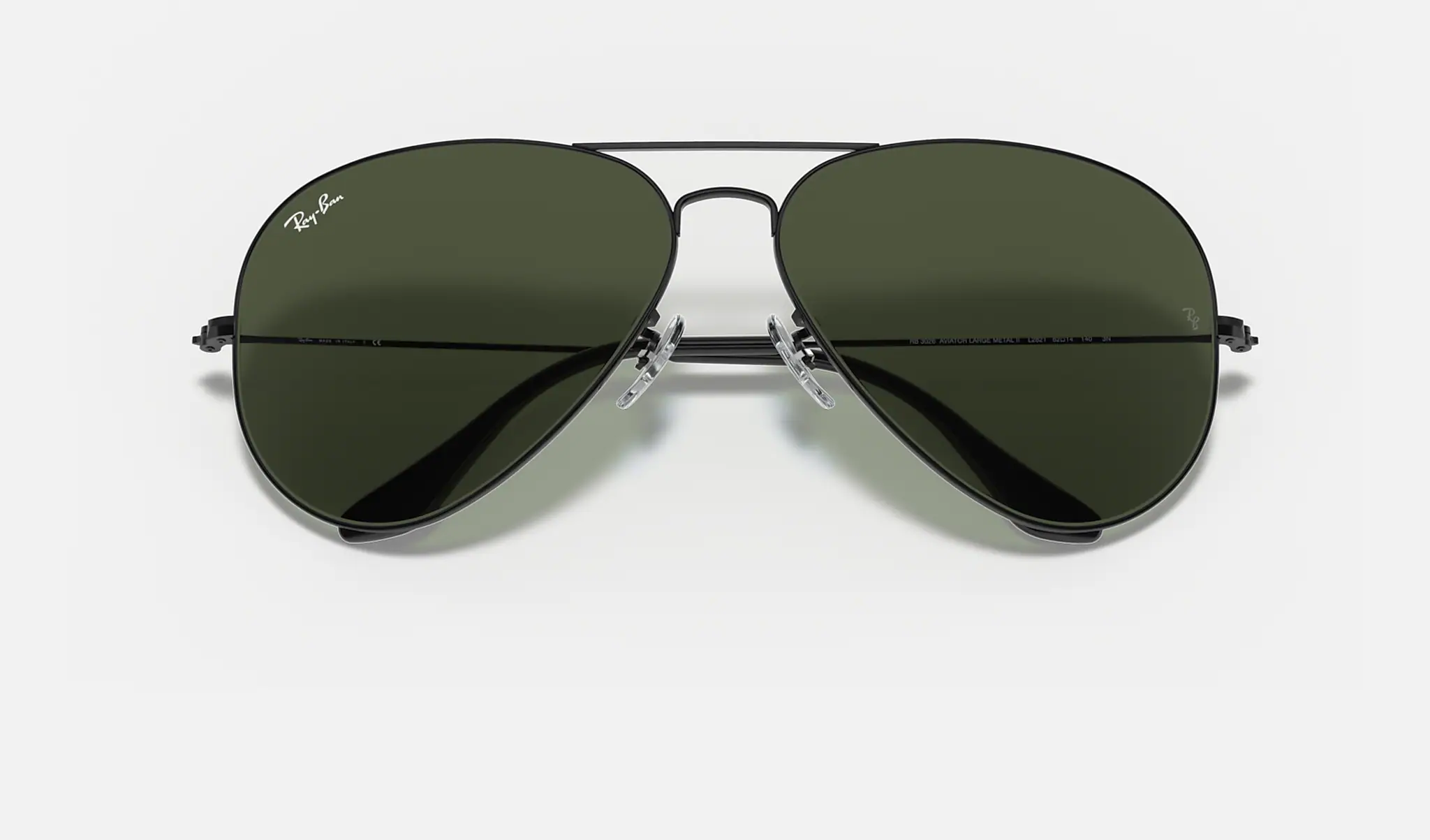 Ray-Ban | AVIATOR CLASSIC | BLACK | Green Classic G-15