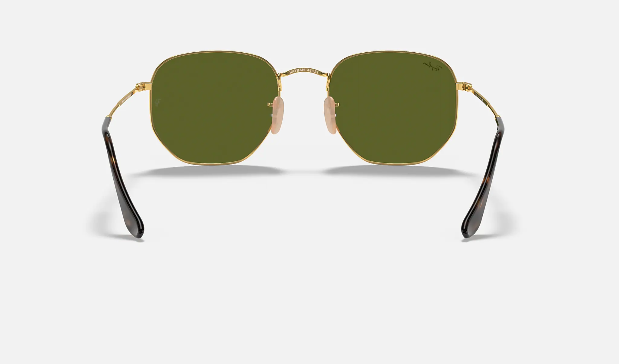 Ray-Ban | HEXAGONAL FLAT LENSES | GOLD | Lilac Mirror