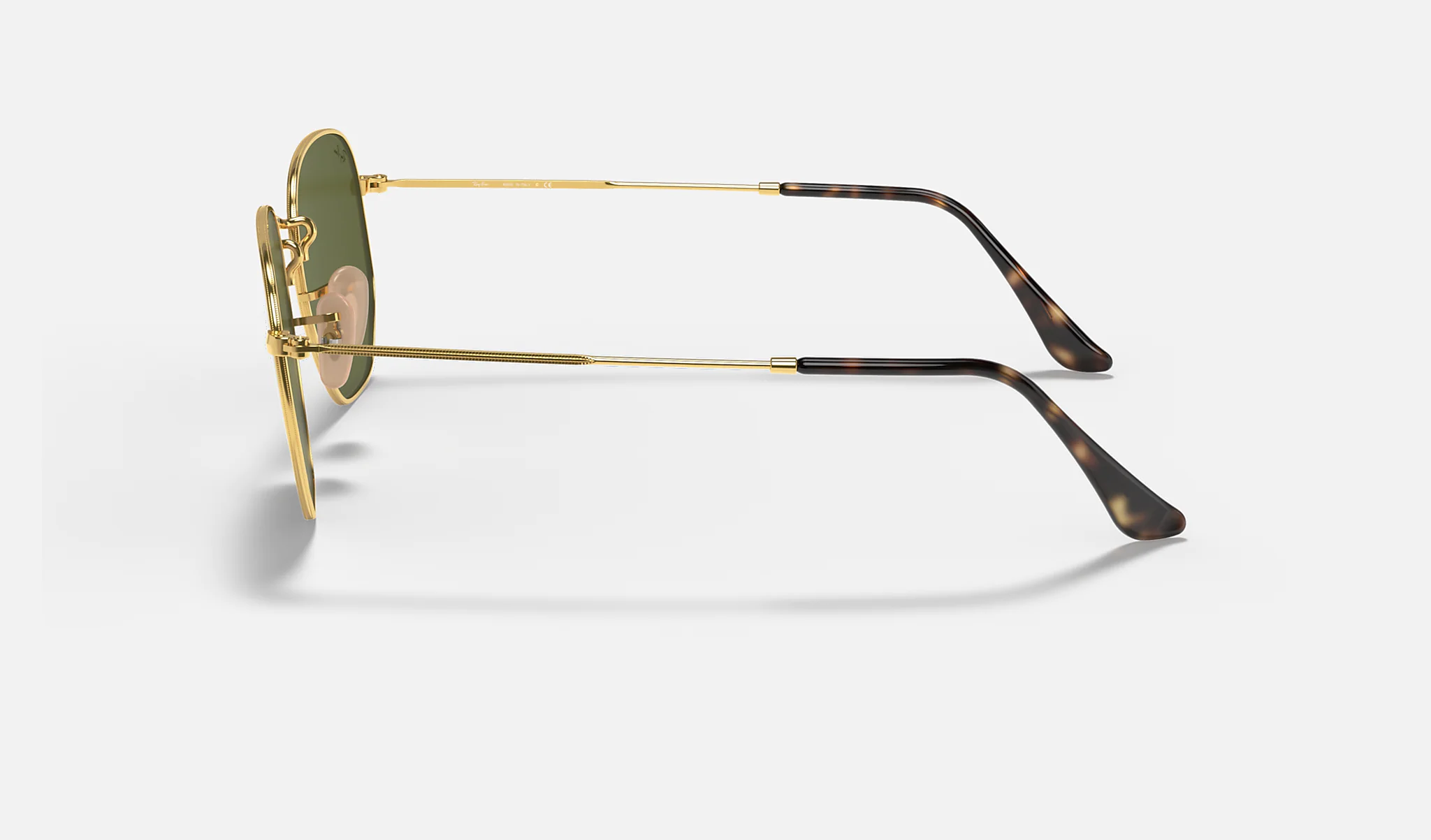 Ray-Ban | HEXAGONAL FLAT LENSES | GOLD | Lilac Mirror