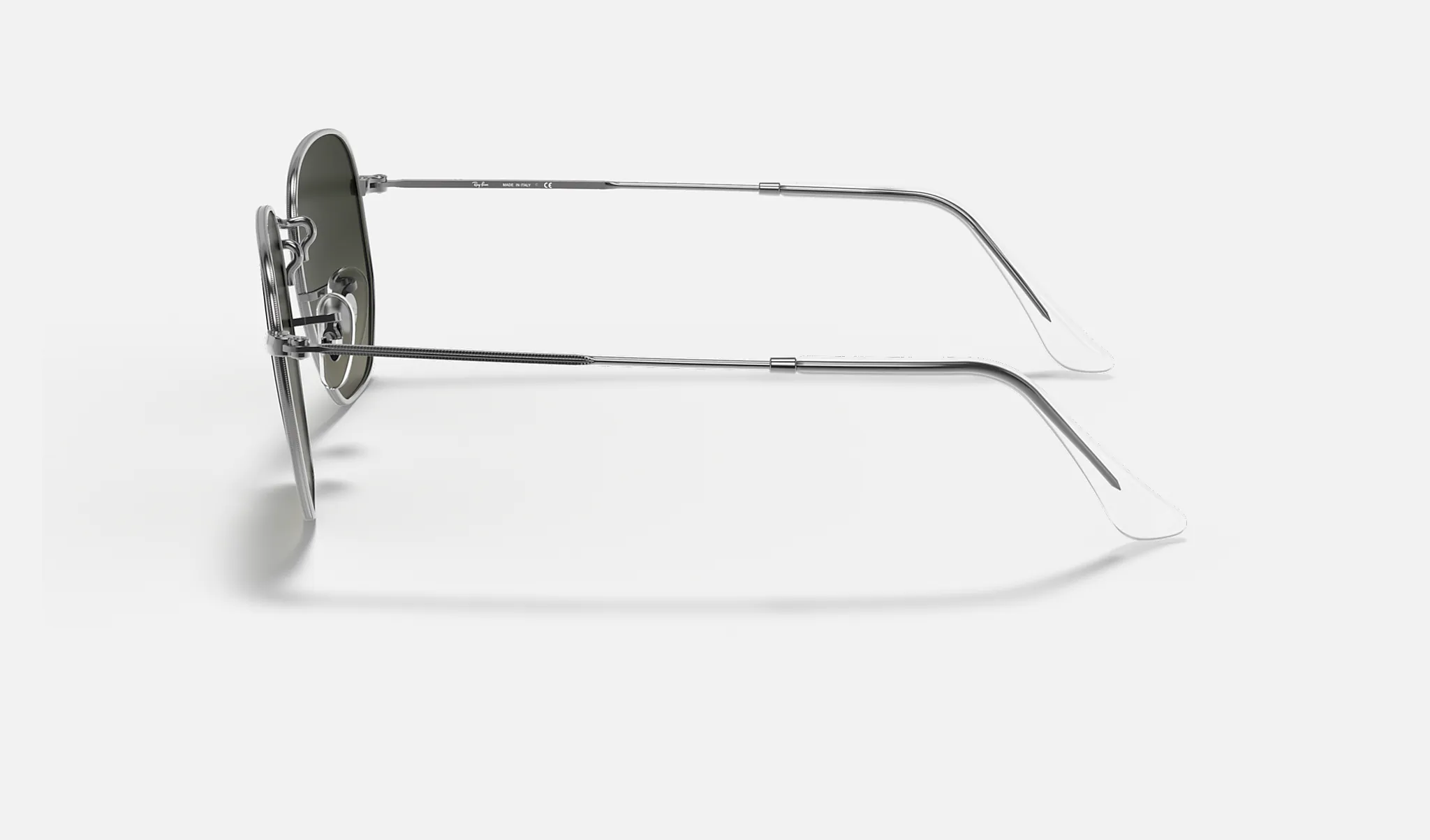 Ray-Ban | HEXAGONAL FLAT LENSES | GUNMETAL | Grey Gradient