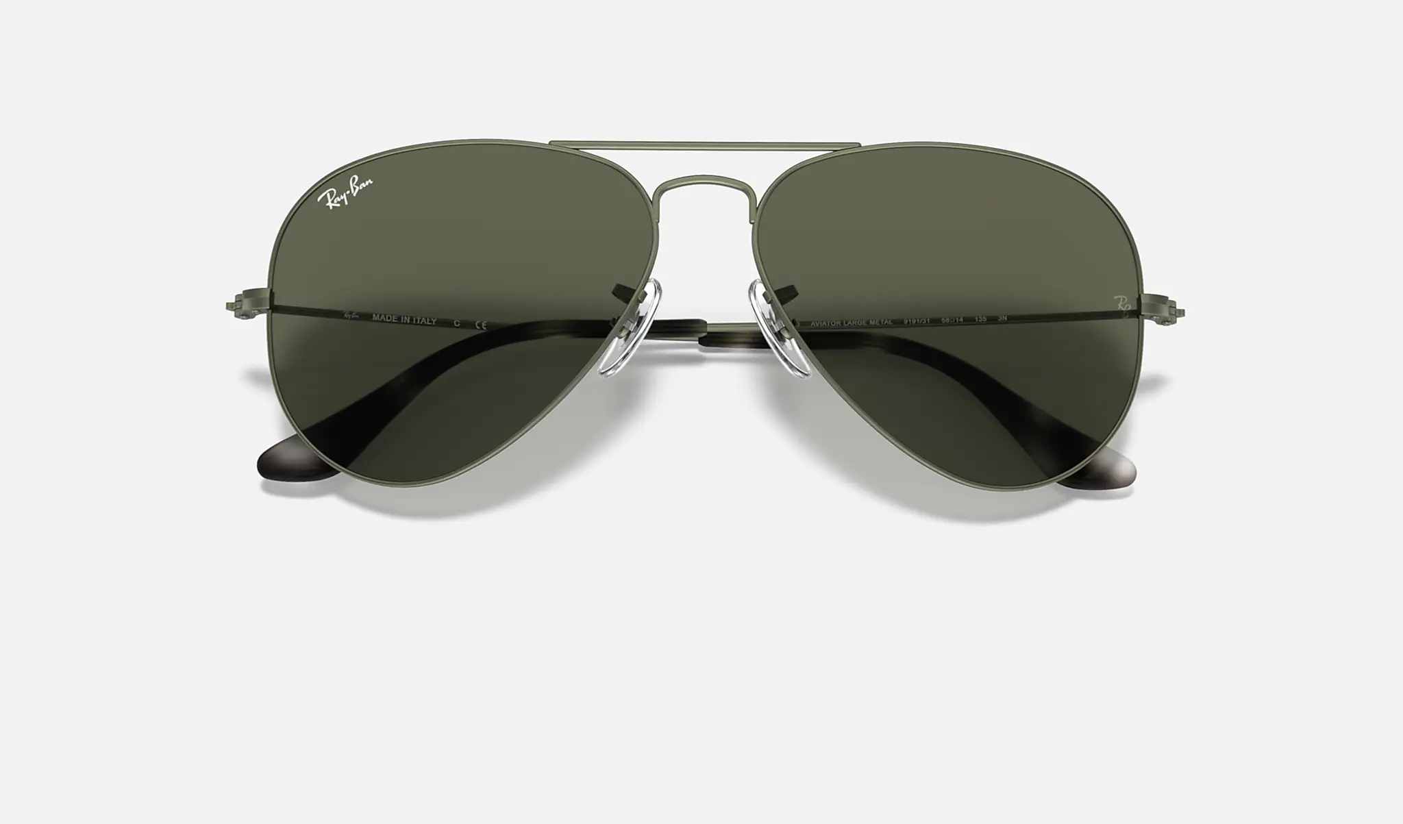 Ray-Ban | AVIATOR CLASSIC | GREEN METAL | Green Classic G-15
