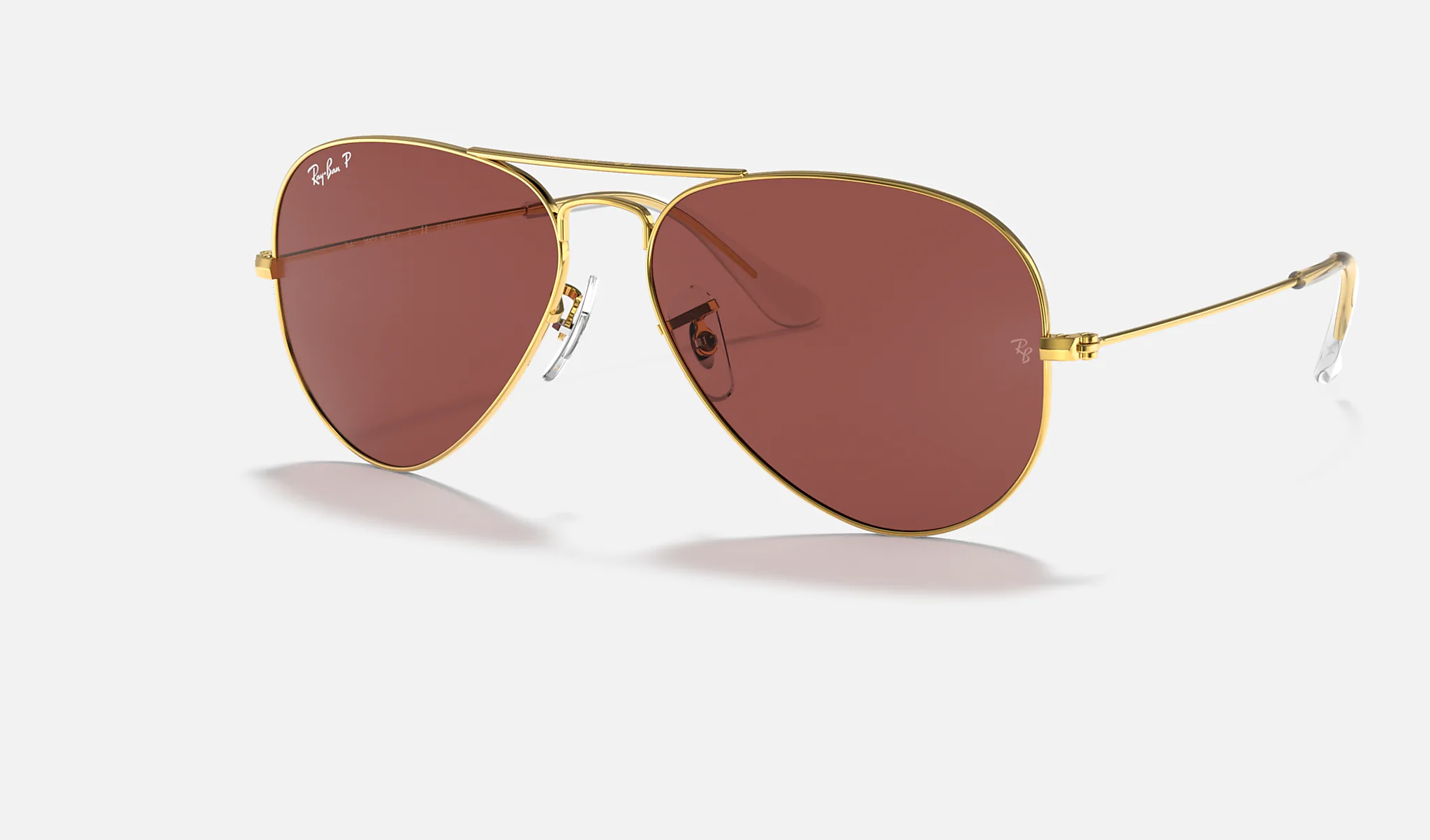 Ray Ban Aviator Violet Plastic Violet Aviator Sunglasses Ray 