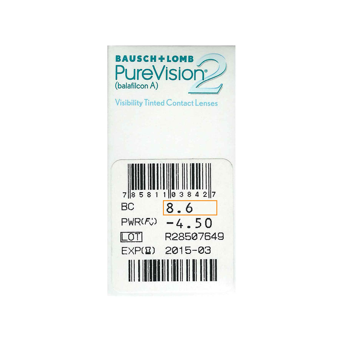 博士倫B&L｜Purevision 2 HD 月拋隱形眼鏡｜6片