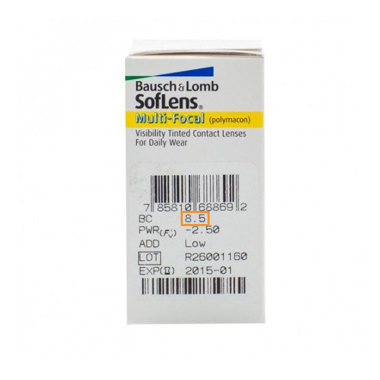 博士倫B&L｜Soflens Multi-Focal 雙週拋漸進隱形眼鏡｜6片