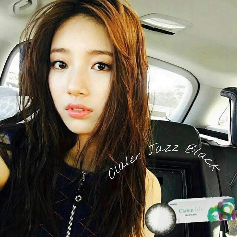 Clalen｜Iris Jazz Black 貓眼黑 1Day 日拋彩色隱形眼鏡｜30片