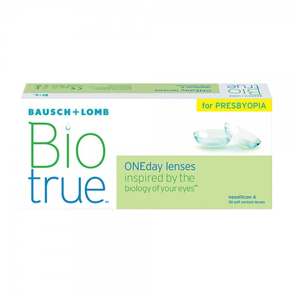 博士倫B&L｜Biotrue 1 Day For PRESBYOPIA 日拋漸進隱形眼鏡｜30片