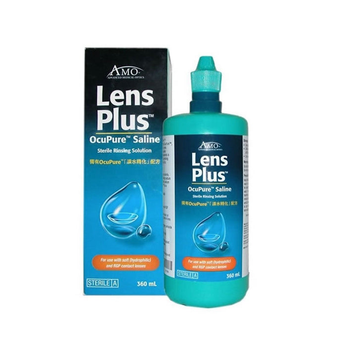 Abbott｜Lens Plus OcuPure 生理鹽水｜360ml