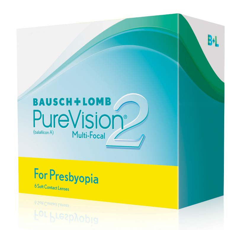 博士倫B&L｜Purevision 2 HD For Presbypoia 月拋漸進隱形眼鏡｜6片