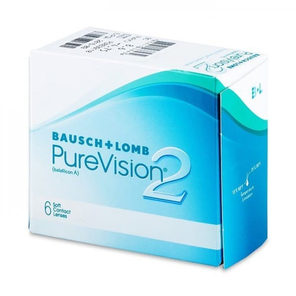 博士倫B&L｜Purevision 2 HD 月拋隱形眼鏡｜6片