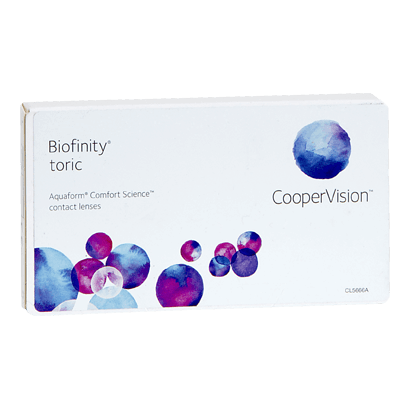 CooperVision｜Biofinity Toric 月拋散光隱形眼鏡｜3片