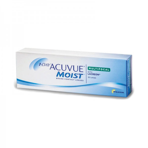 Acuvue｜Moist Multifocal 1Day 日拋漸進隱形眼鏡｜30片
