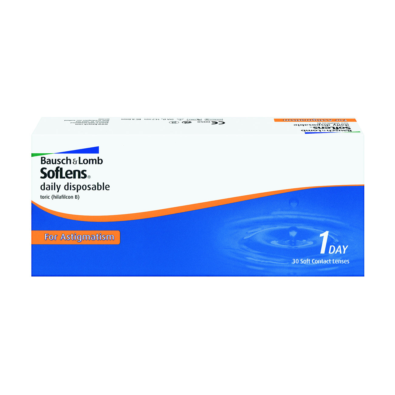 博士倫B&L｜Soflens Daily Disposable Toric 日拋散光隱形眼鏡｜30片