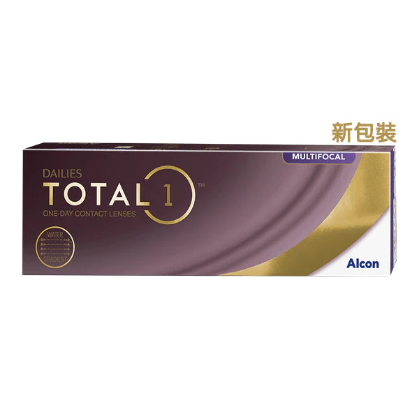 Alcon - DAILIES TOTAL 1 Multifocal Silicone Hydrogel 日拋漸進隱形眼鏡